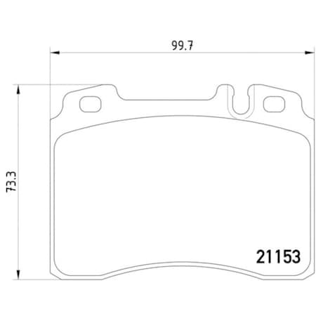 Pagid Brakes Disc Brake Pad, 355007471 355007471